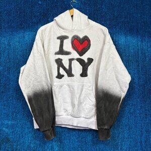 AWGE X ASAP Rocky “I Love NY” Graphic Oversized Hoodie Size L
